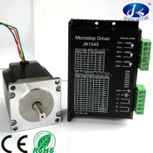 D-shaft & round shaft NEMA23 NEMA24 stepper motor with Driver